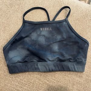 Blue NoBull high neck bra